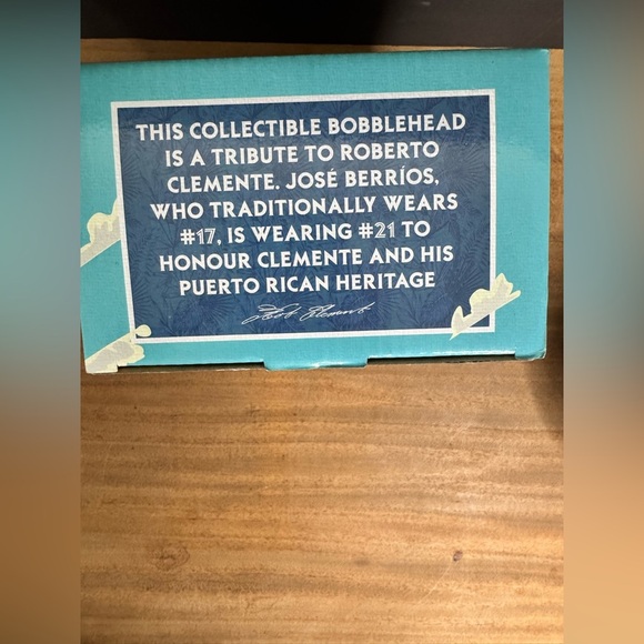 Limited Edition NIB Jose Berrios Bobblehead Toronto Blue Jays Collectable - Picture 5 of 6